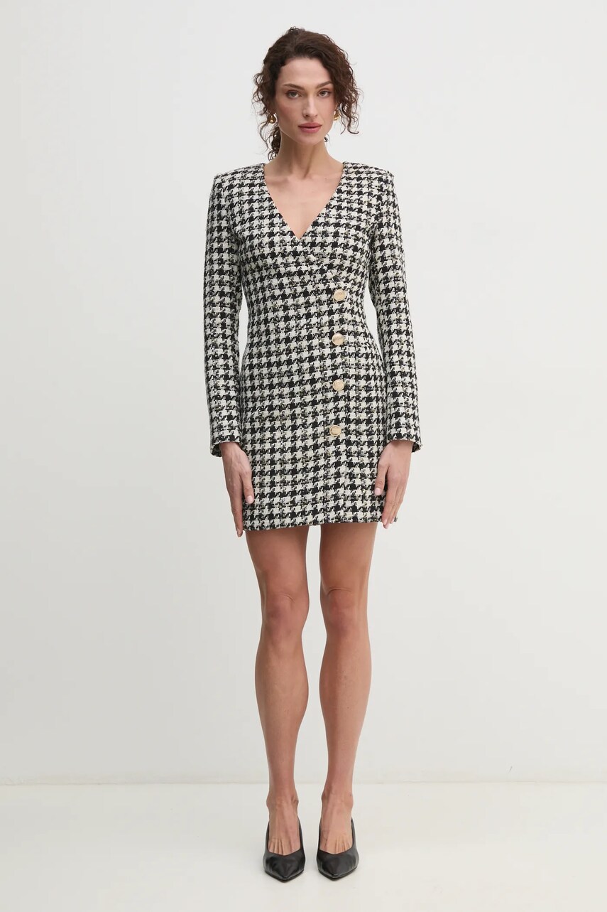 Сукня Marciano Guess SEVILLA колір чорний mini розкльошена 5RGK78 7278A