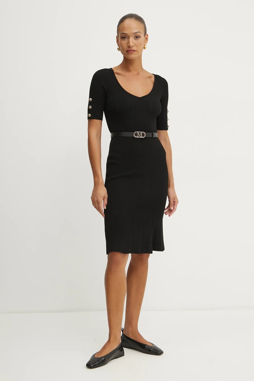 Сукня Marciano Guess GRACE колір чорний mini облягаюча 5RGK07 5810Z
