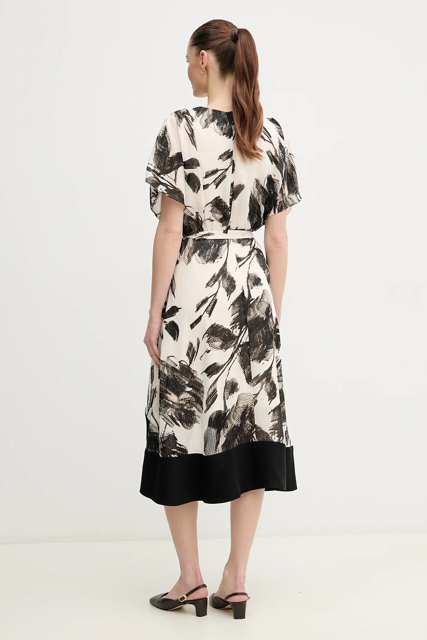 Сукня Dkny колір бежевий mini розкльошена DD4K6963