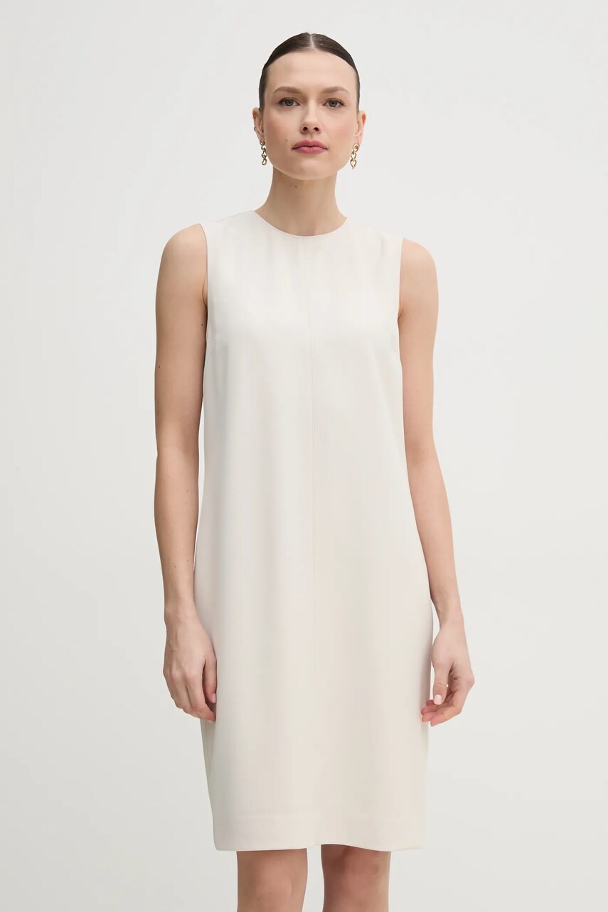 Сукня Calvin Klein колір бежевий mini пряма K20K208390