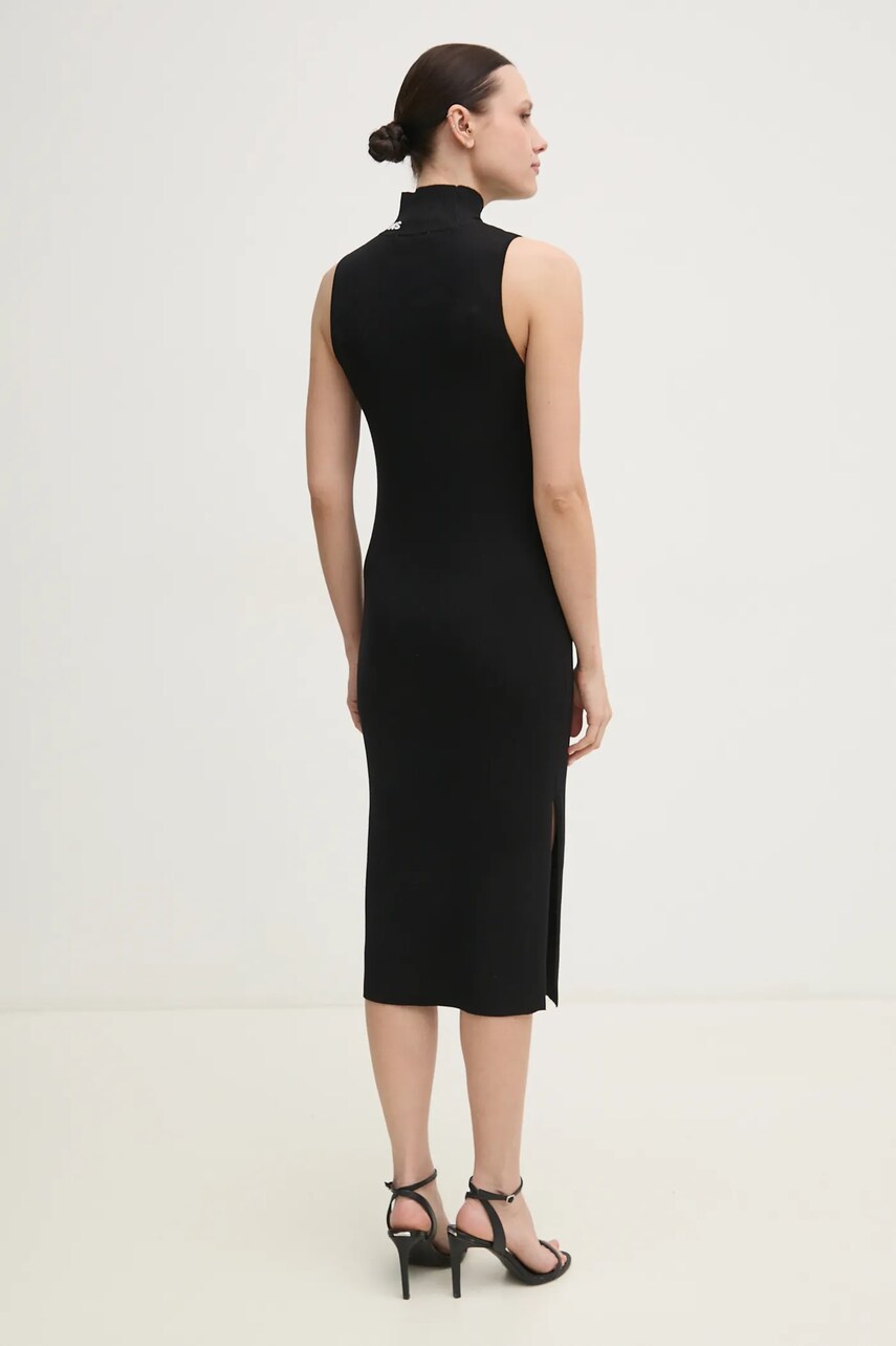 Сукня Dkny колір чорний mini облягаюча DJ5R0663