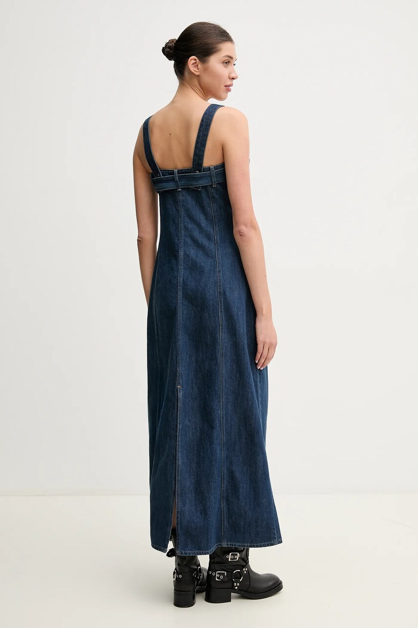 Джинсова сукня G-Star Raw maxi розкльошена D26177-D536