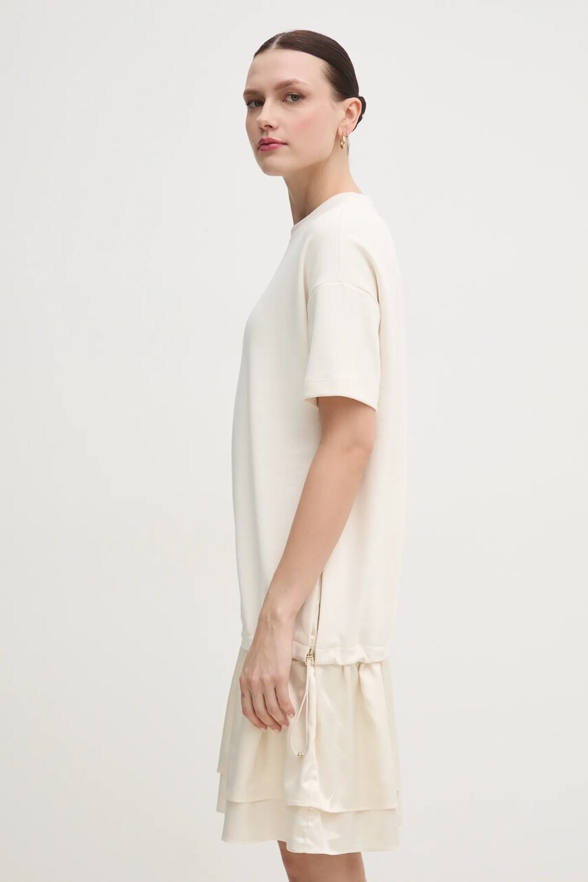 Сукня Joop! колір бежевий mini oversize 30046247
