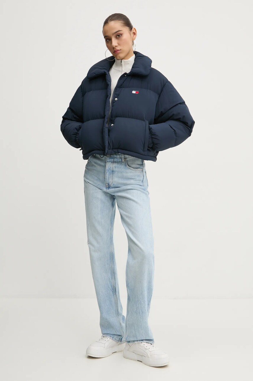 Джемпер Tommy Jeans жіночий колір бежевий DW0DW19337