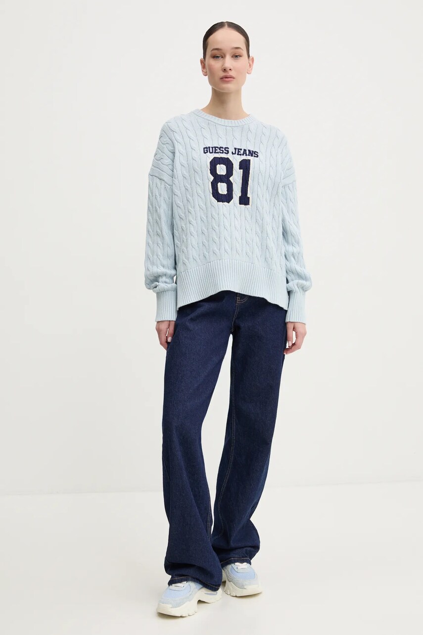 Бавовняний светр Guess Jeans W5RR48 Z3HM1