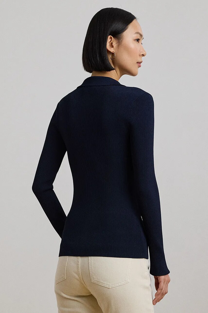 Светр Lauren Ralph Lauren жіночий колір синій  200957485