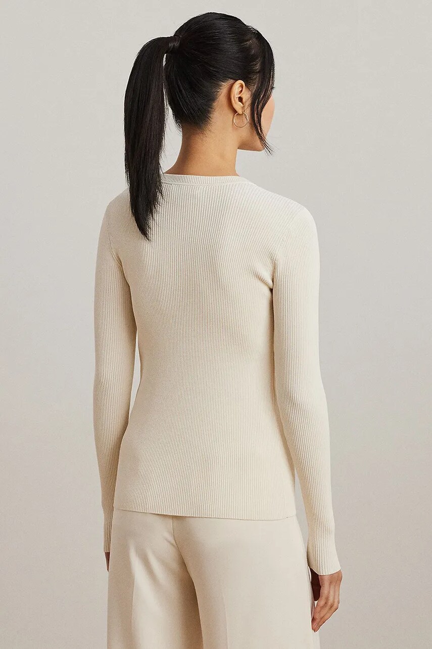 Светр Lauren Ralph Lauren жіночий колір бежевий легкий 200963629