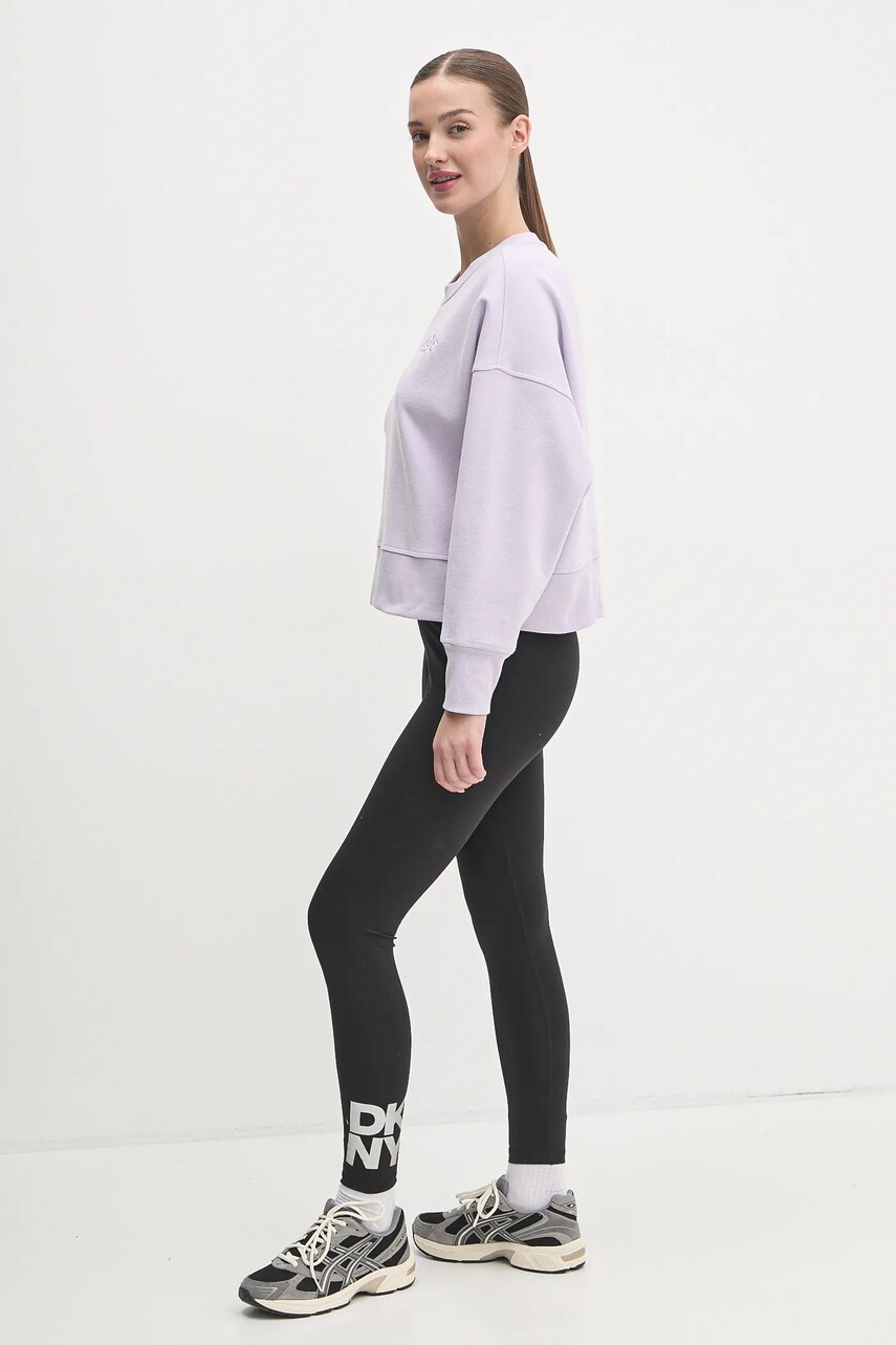 Кофта Dkny жіноча колір фіолетовий однотонна DP5T1144