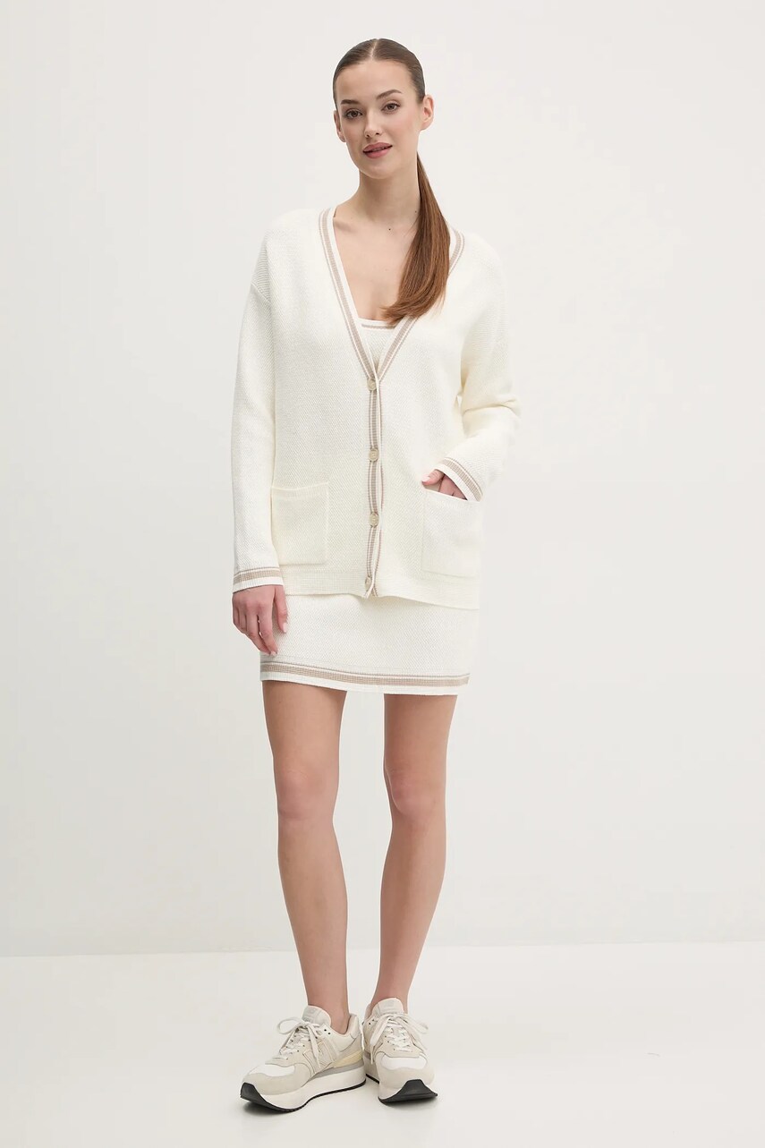 Джемпер Dkny жіночий колір бежевий DP5R6025