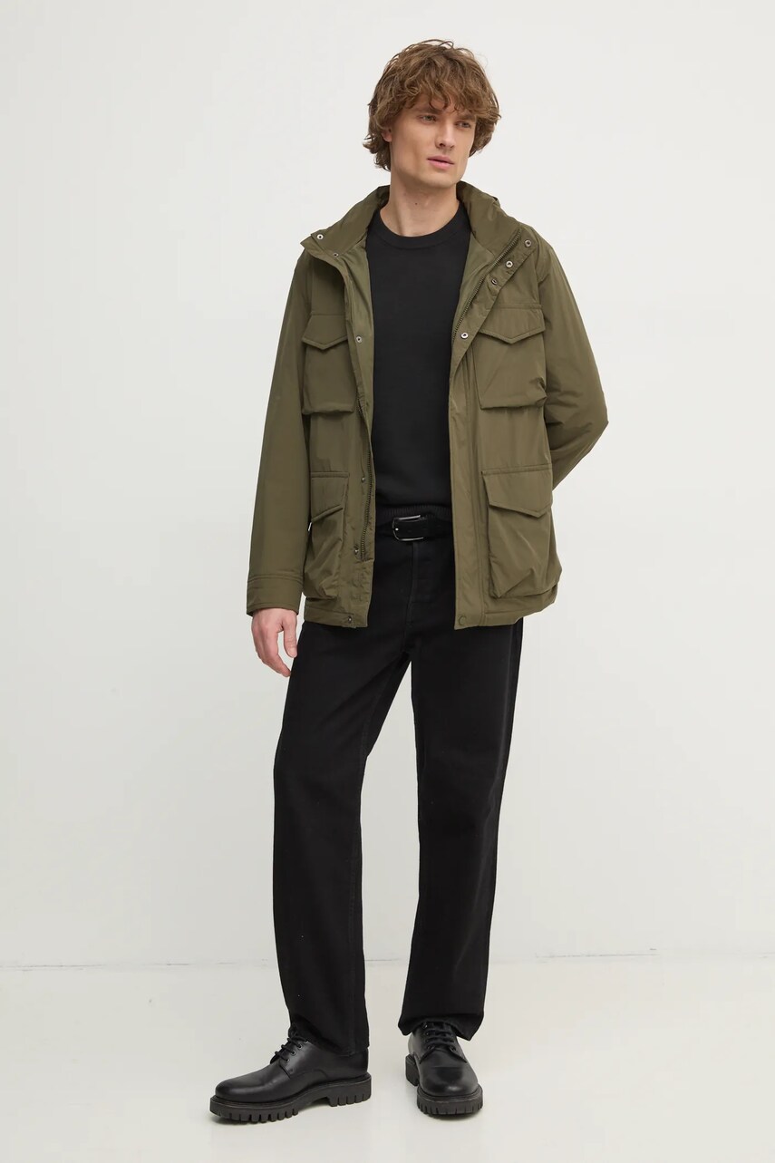 Светр Calvin Klein Jeans чоловічий колір чорний легкий J30J326745