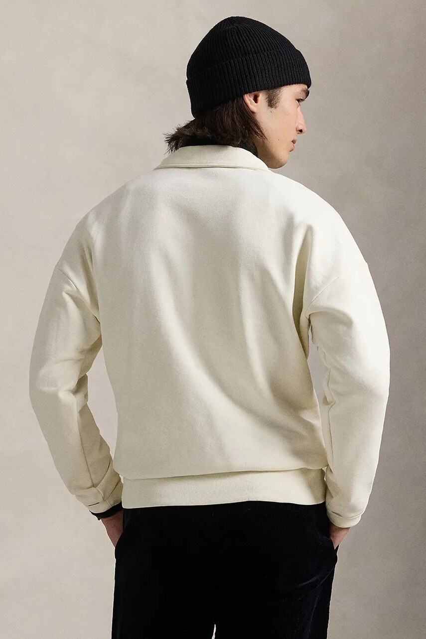 Бавовняний светр Polo Ralph Lauren колір бежевий  710961601
