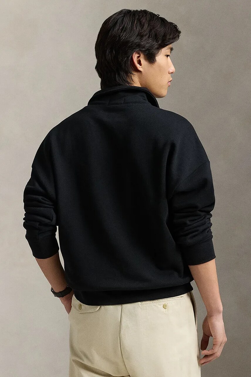Бавовняний светр Polo Ralph Lauren колір чорний  710961601