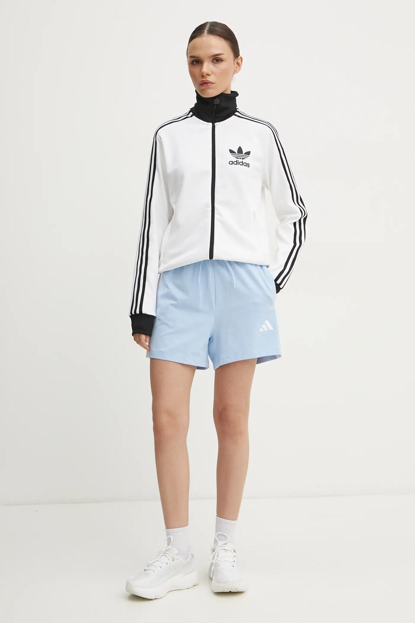 Шорти adidas Essentials жіночі з аплікацією висока посадка JD0911