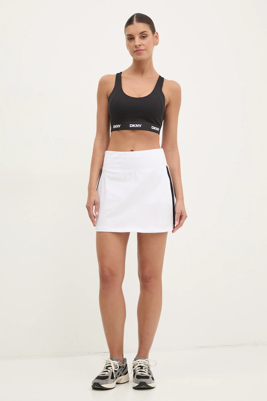 Спідниця Dkny колір білий mini олівець DP5K1004