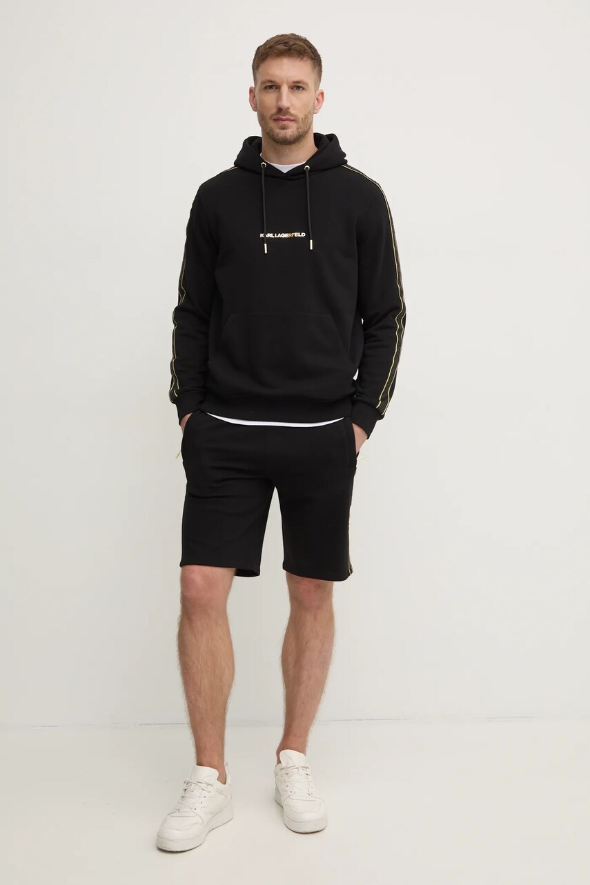 Шорти Karl Lagerfeld чоловічі колір чорний 705468.551900