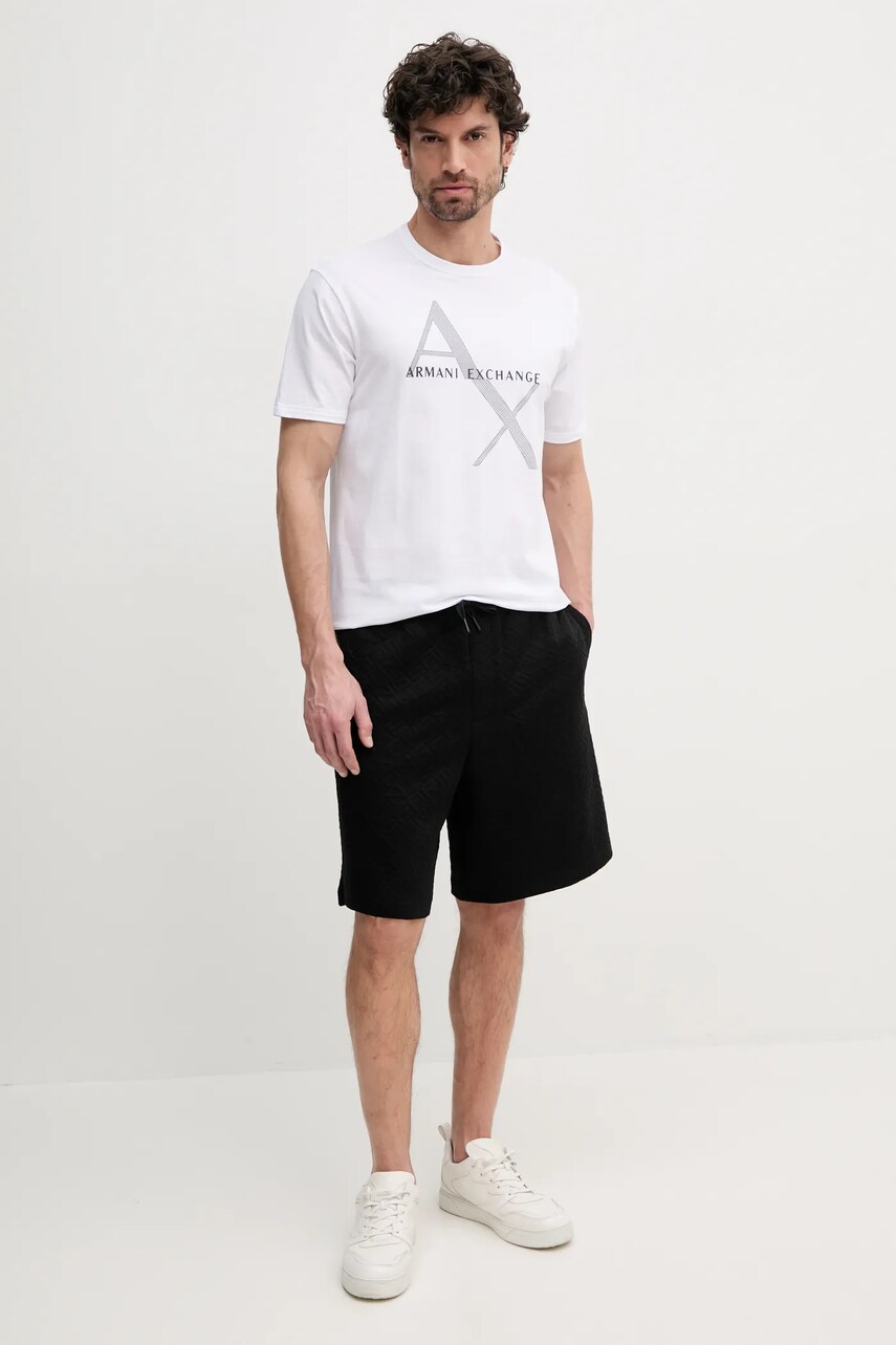 Шорти Armani Exchange чоловічі колір чорний XM000476 AF13037