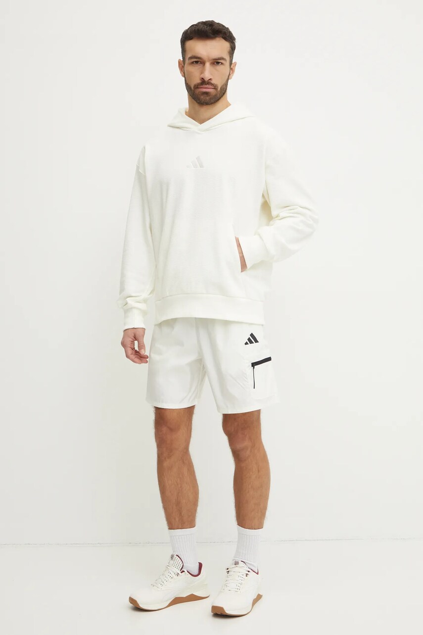 Шорти adidas City Escape чоловічі колір бежевий JF3348