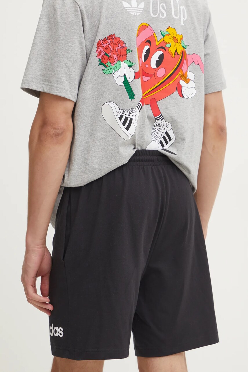 Шорти adidas Essentials Linear чоловічі колір чорний JE9012