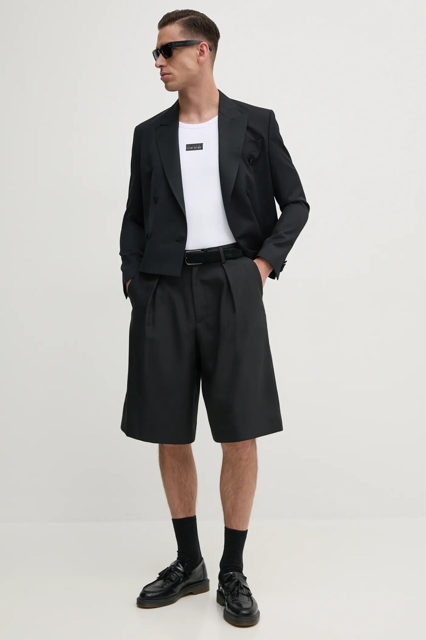 Шорти Versace Jeans Couture чоловічі колір чорний 78GAD118 N0441