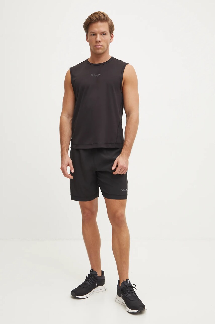 Шорти для тренувань Calvin Klein Performance колір чорний LVGMS5S835