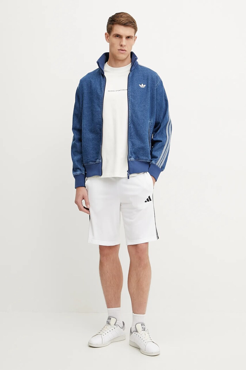 Шорти adidas чоловічі колір білий JN6488