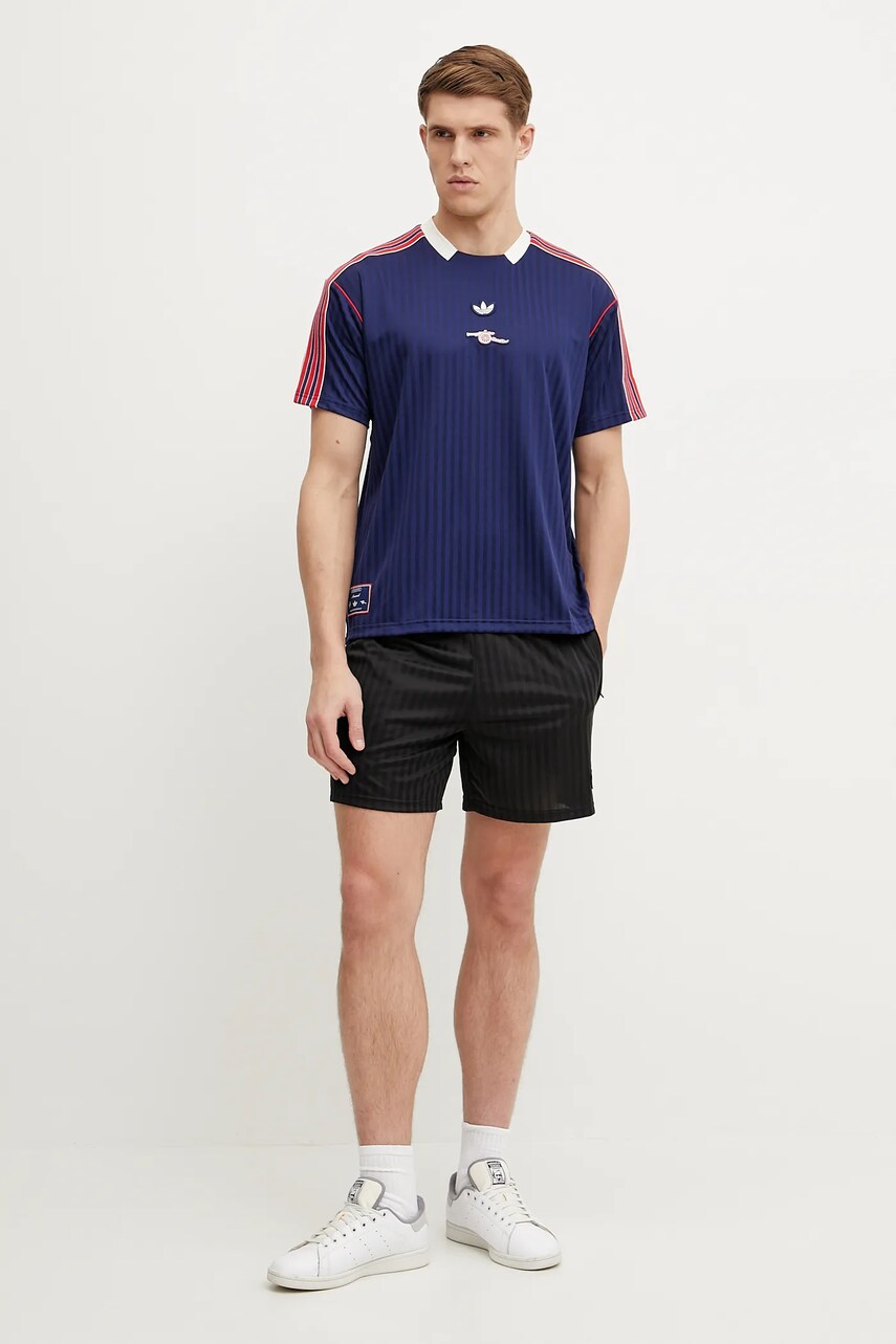 Шорти adidas Originals Manchester United ICON чоловічі колір чорний JF0356