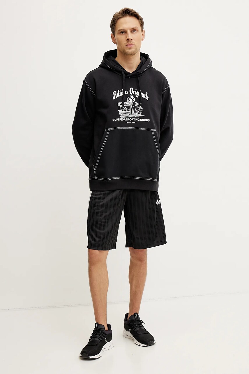 Шорти adidas Originals Poly Short чоловічі колір чорний JC6245