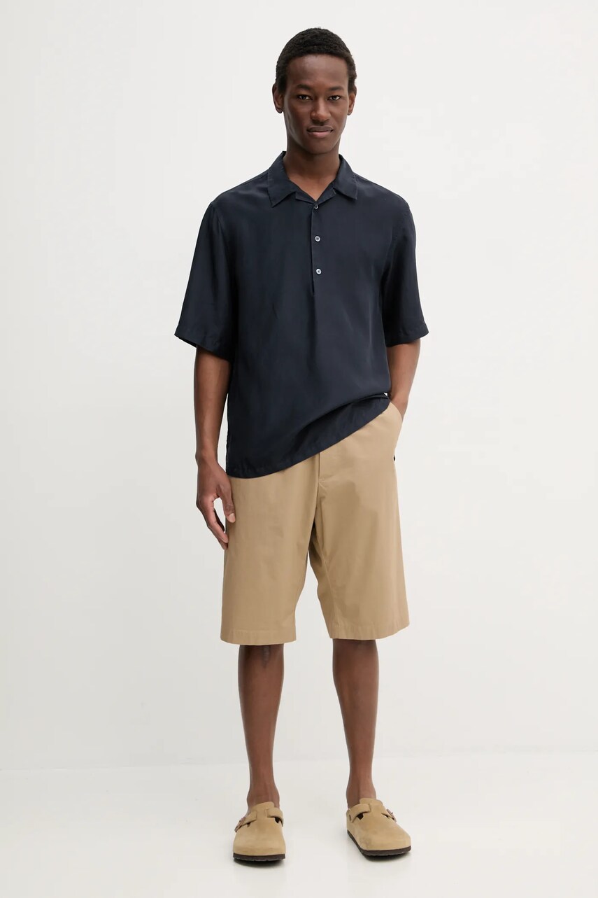 Шорти BARENA VENEZIA Camicia Mola чоловічі колір бежевий PAU5098.2736