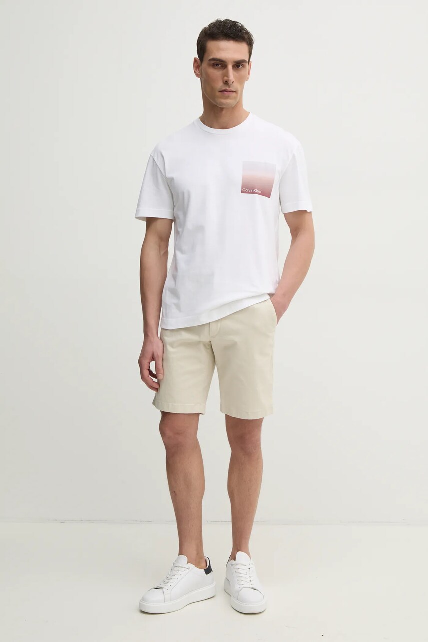 Шорти Calvin Klein чоловічі колір бежевий K10K114063