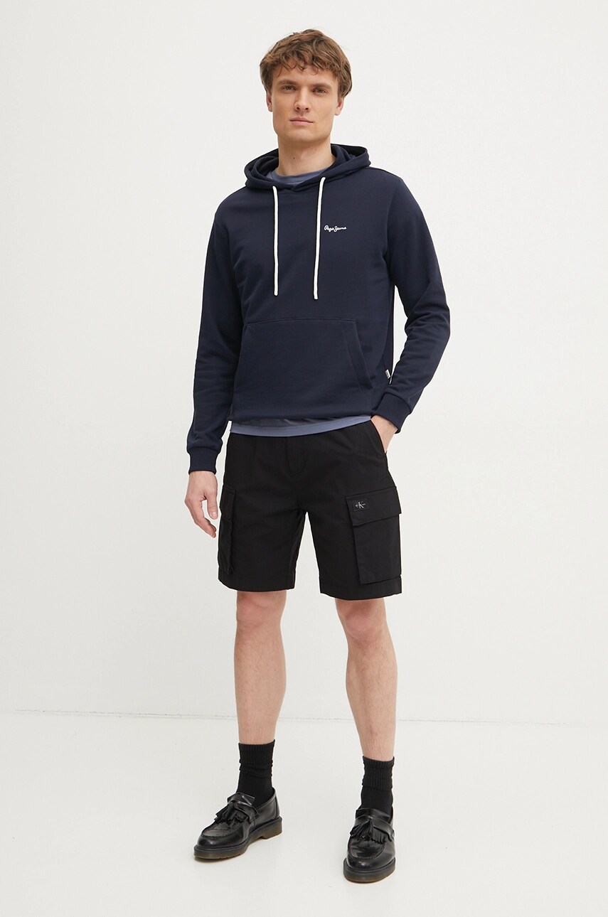 Шорти Calvin Klein Jeans чоловічі колір чорний J30J327376