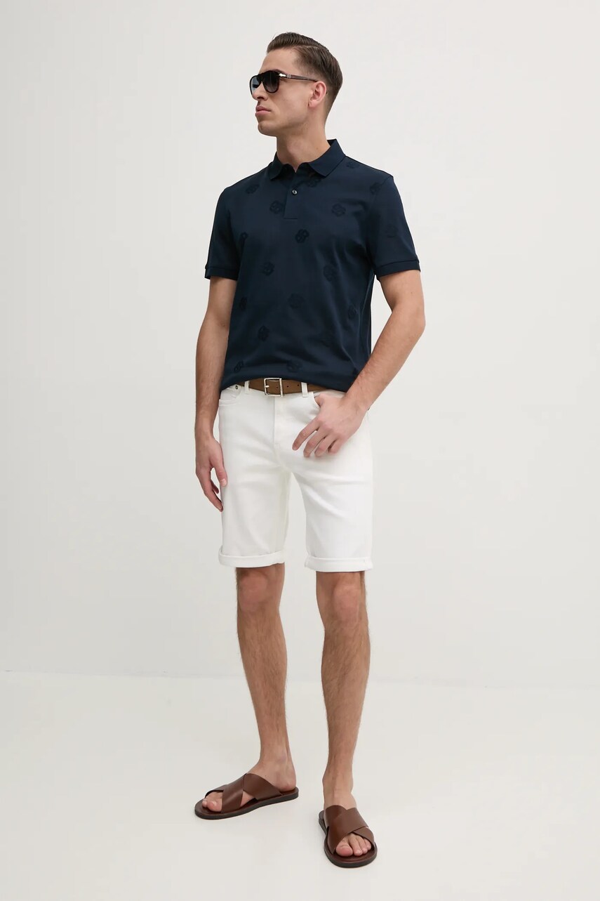 Шорти Calvin Klein Jeans чоловічі колір білий J30J327536