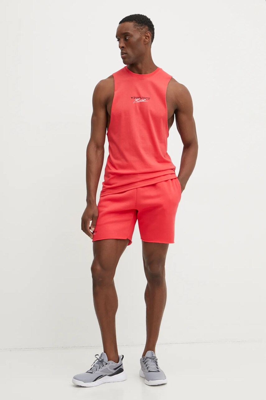 Шорти Under Armour Project Rock колір червоний 1389918