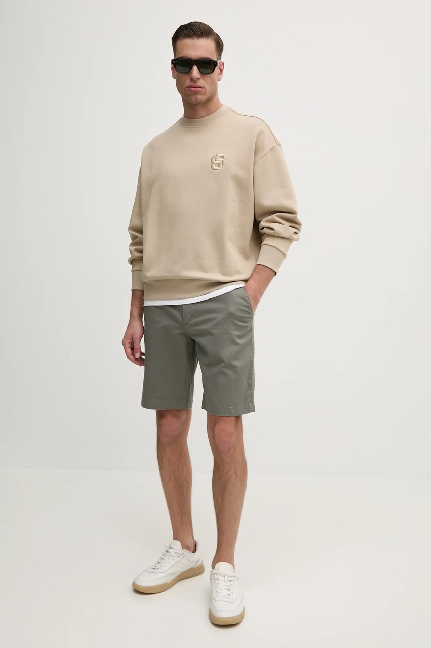 Шорти Tommy Hilfiger чоловічі колір сірий MW0MW38848
