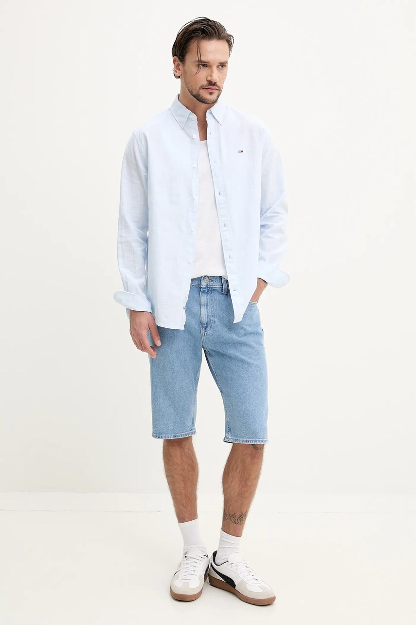 Джинсові шорти Tommy Jeans чоловічі  DM0DM21852