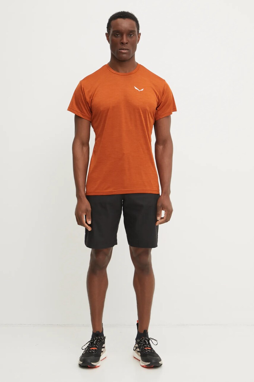 Шорти outdoor Salewa Fanes Hemp колір чорний 00.0000029086