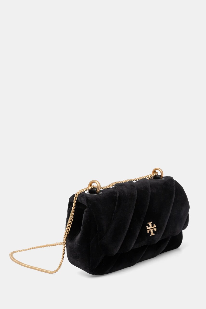 Сумочка Tory Burch Kira колір чорний 161914.001