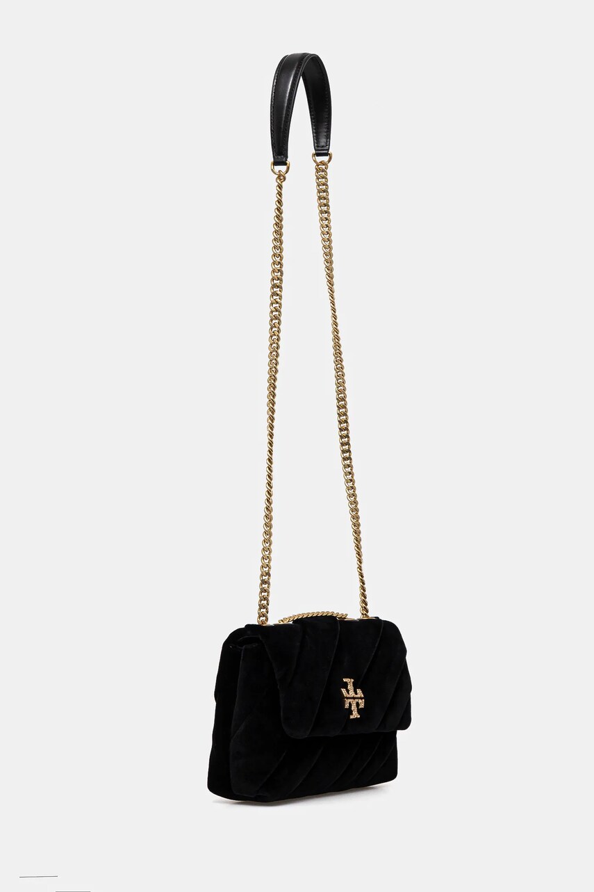 Сумочка Tory Burch Kira колір чорний 161917.001