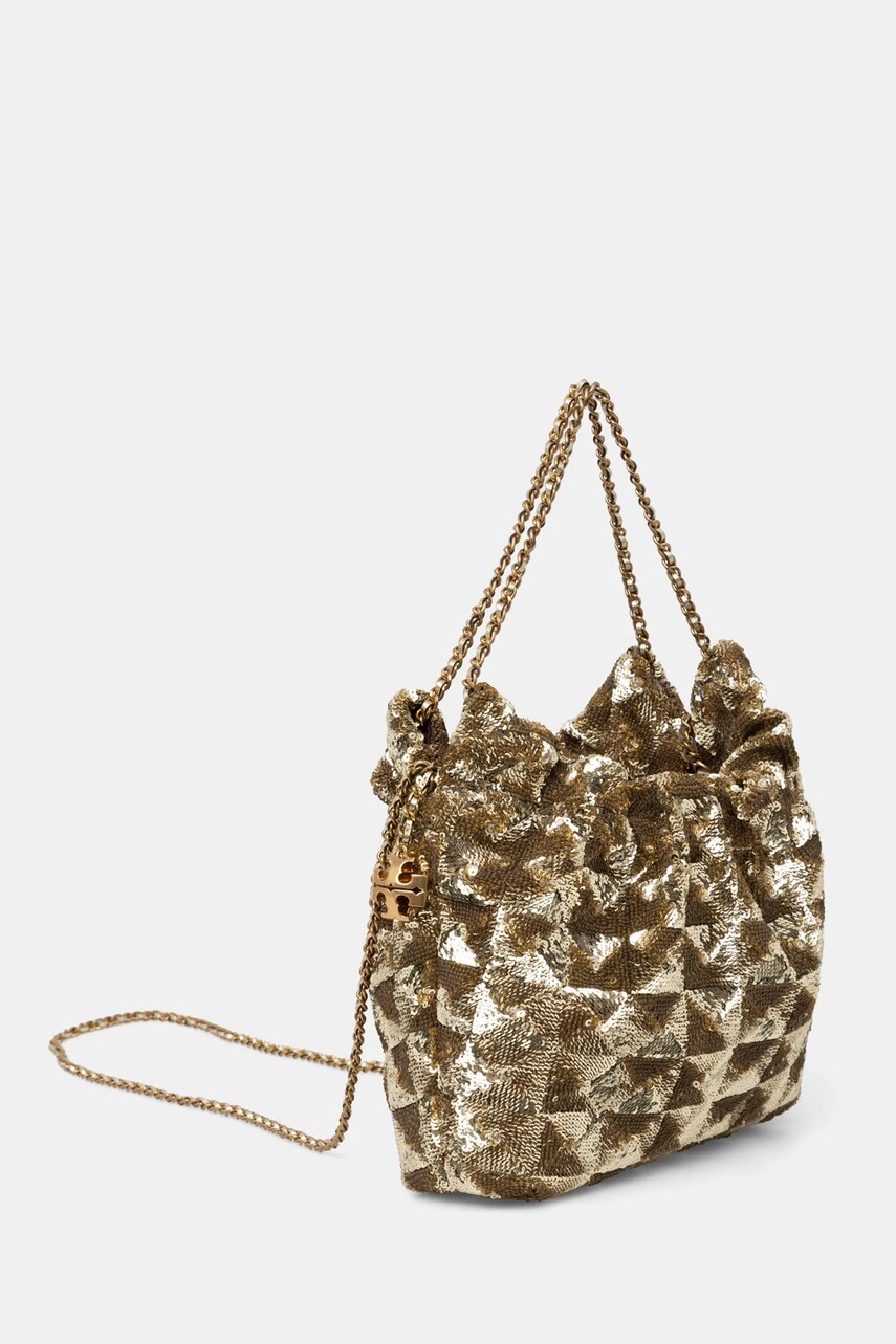 Сумочка Tory Burch Fleming колір золотий 162454.700