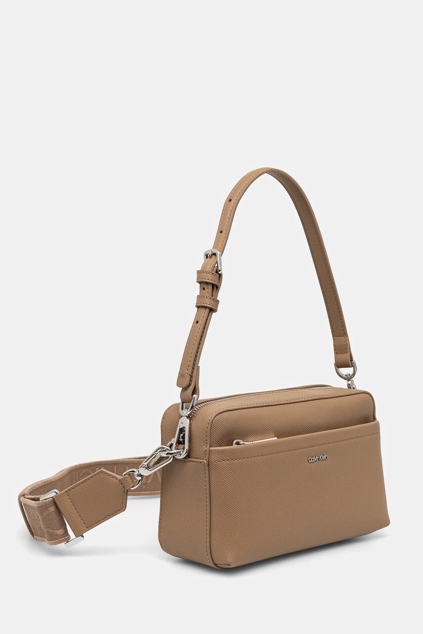 Сумочка Calvin Klein колір бежевий K60K612802