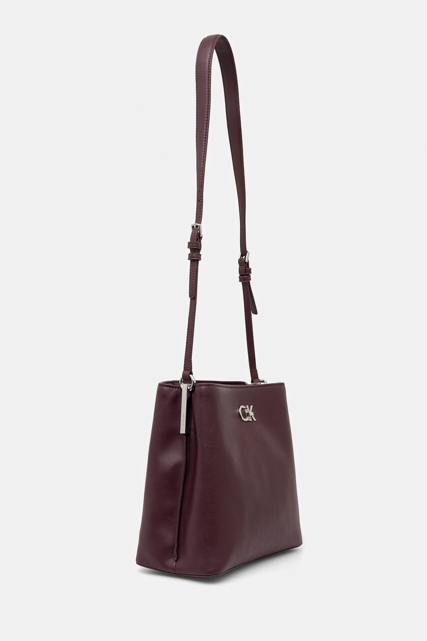 Сумочка Calvin Klein колір бордовий K60K612803