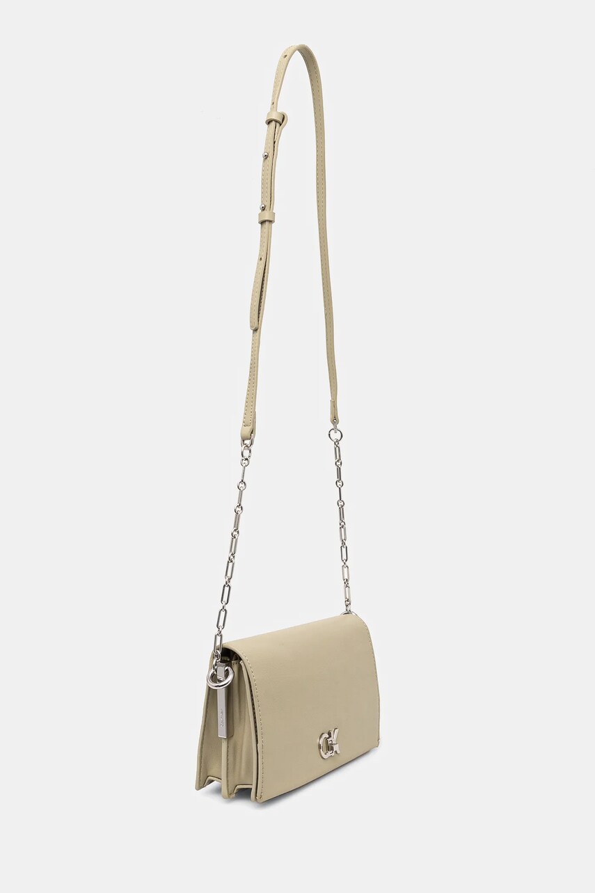 Сумочка Calvin Klein колір бежевий K60K612806