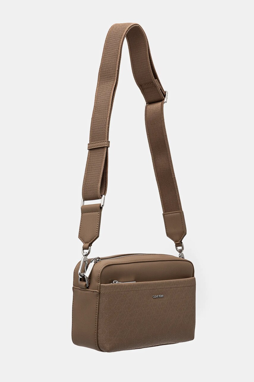 Сумочка Calvin Klein колір бежевий K60K612808