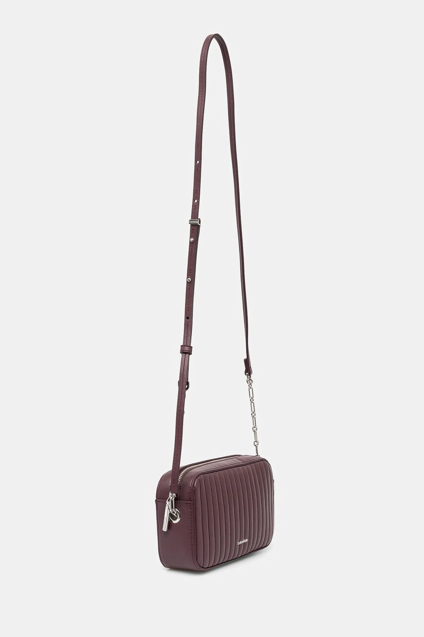 Сумочка Calvin Klein колір бордовий K60K613078
