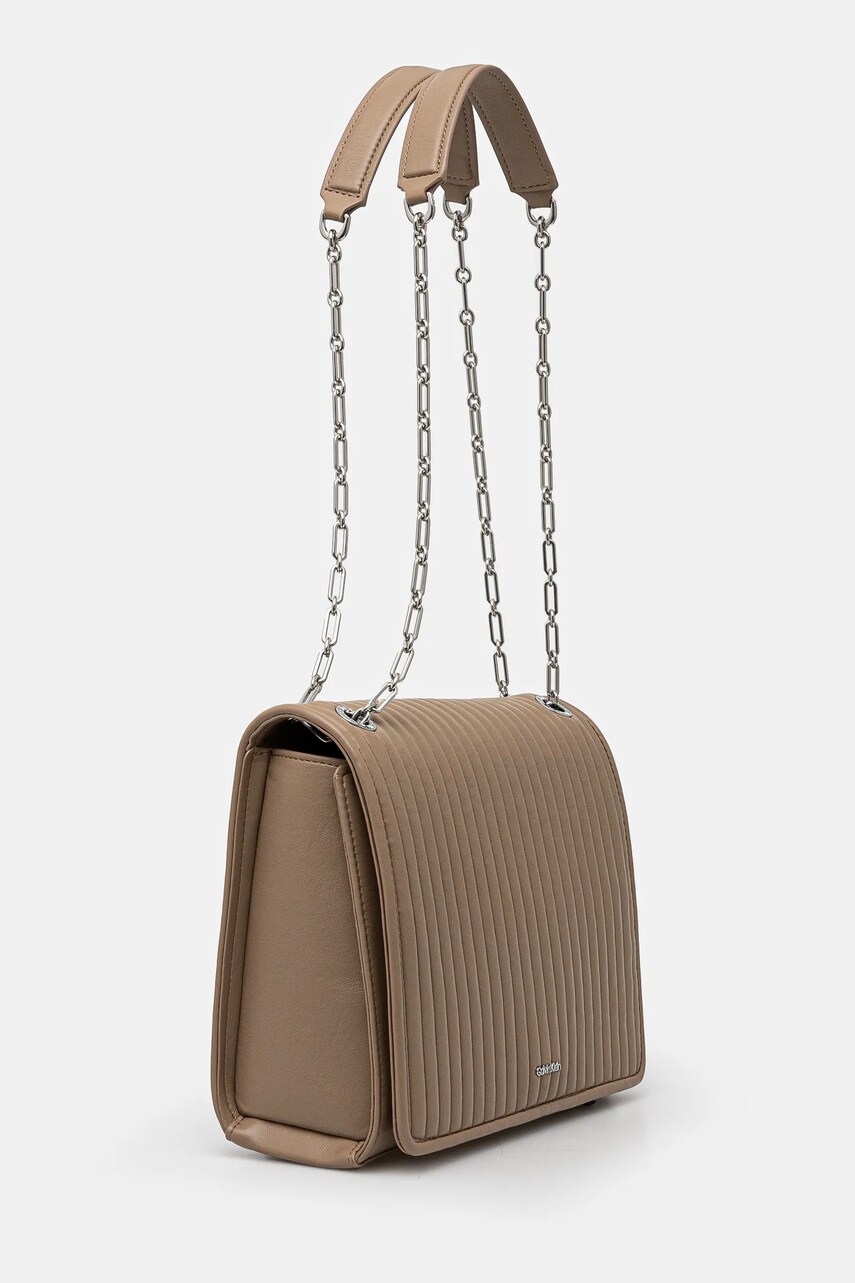 Сумочка Calvin Klein колір бежевий K60K613080