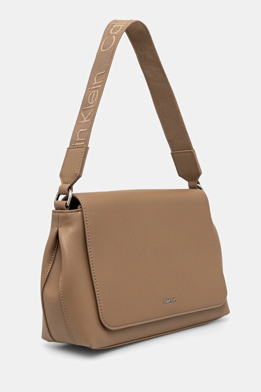 Сумочка Calvin Klein колір бежевий K60K613085