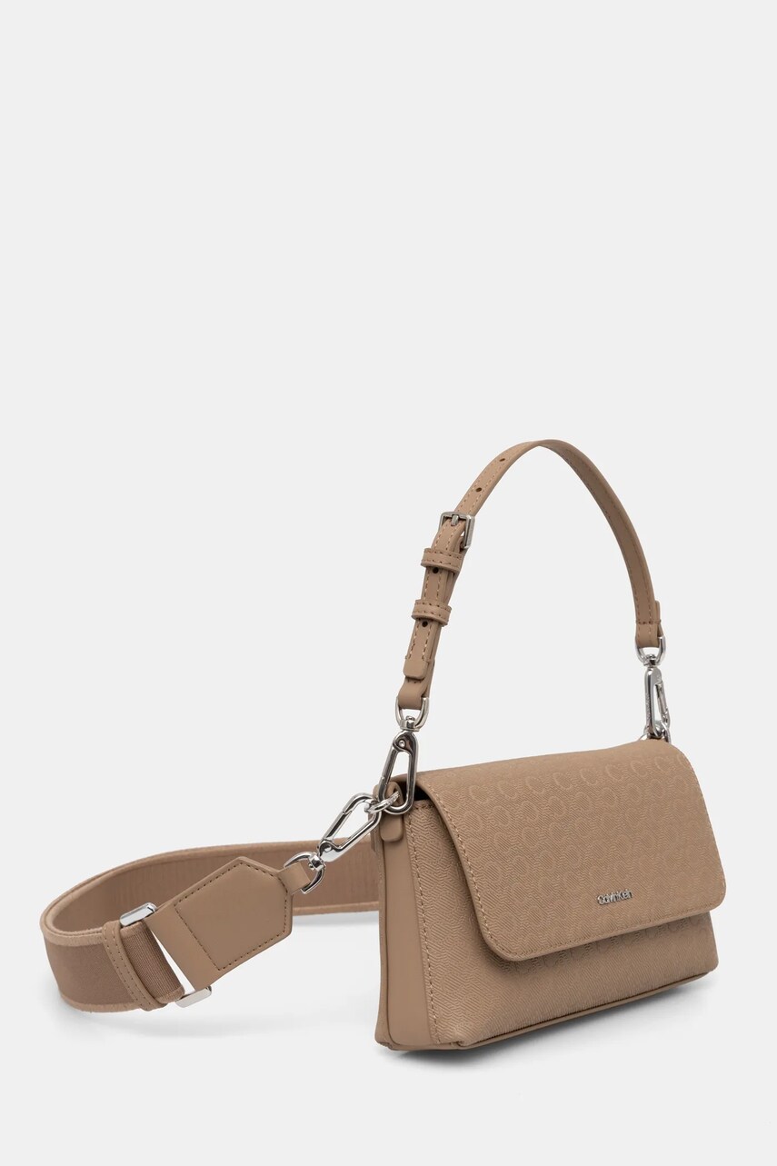 Сумочка Calvin Klein колір бежевий K60K613088
