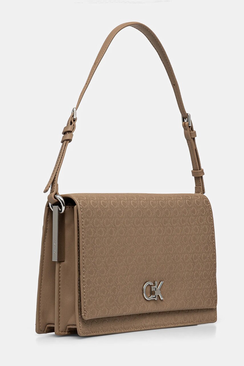 Сумочка Calvin Klein колір бежевий K60K613139