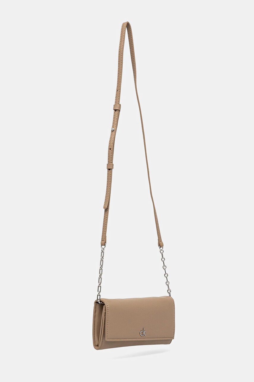 Сумочка Calvin Klein колір бежевий K60K612852