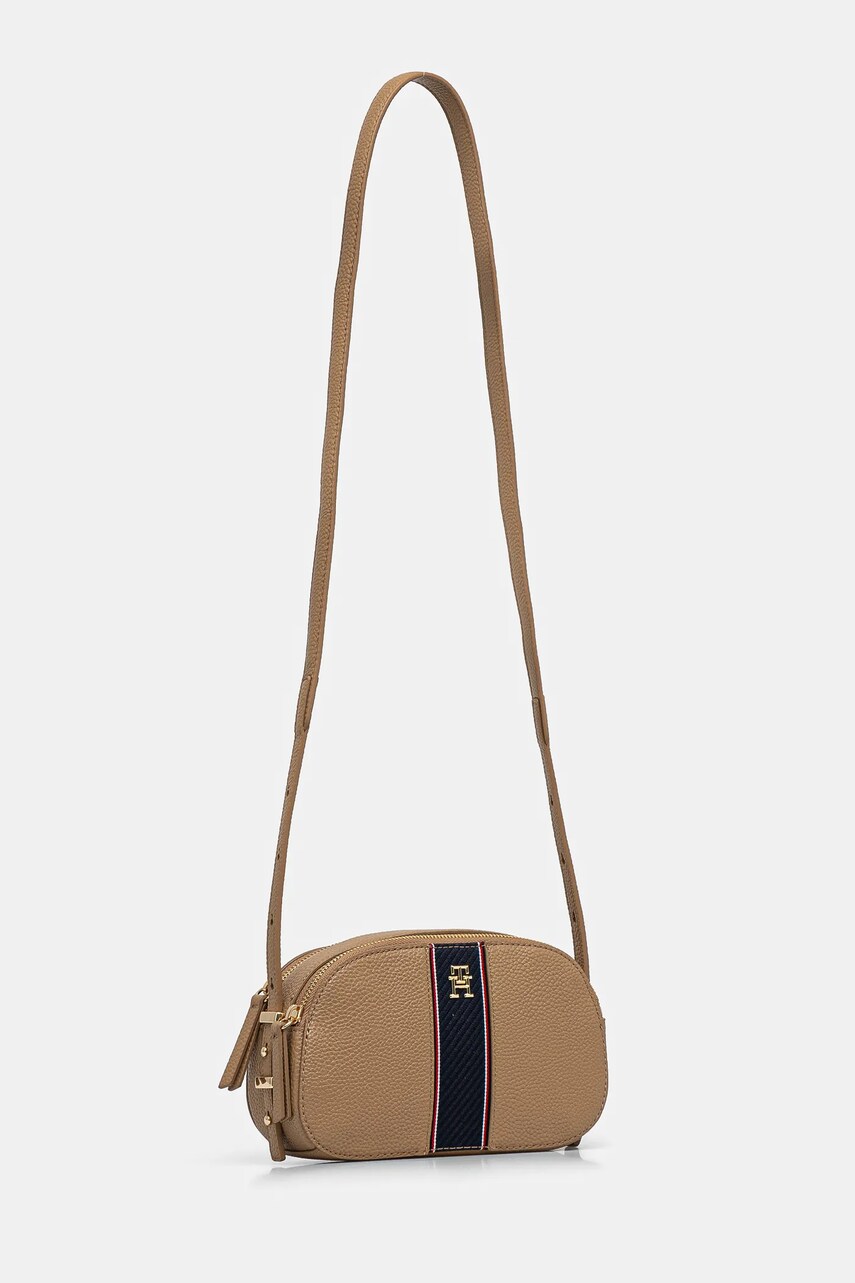 Сумочка Tommy Hilfiger колір бежевий AW0AW16898