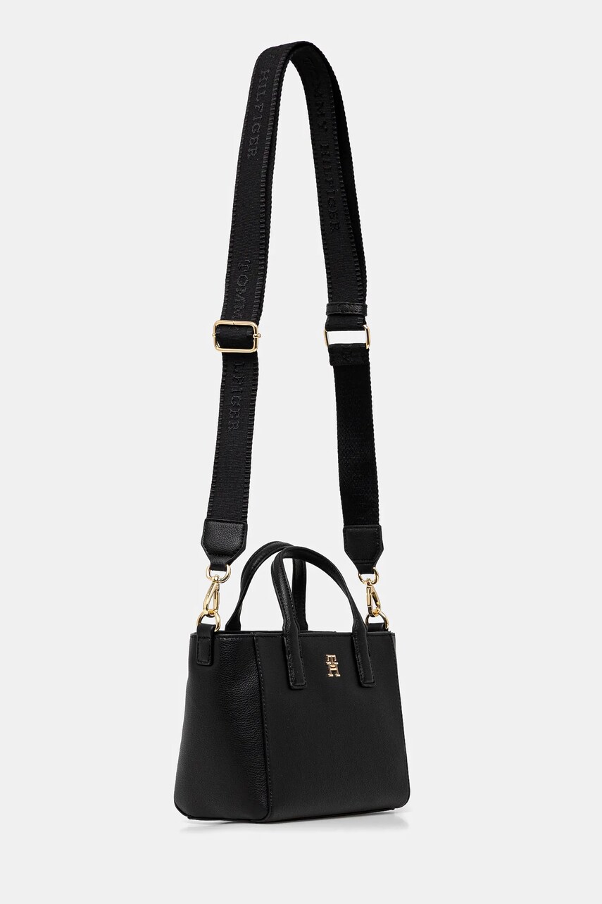 Сумочка Tommy Hilfiger колір чорний AW0AW16907